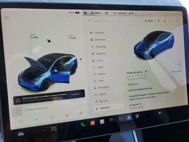 Photo 8 VIN: 5YJYGDEE6LF033309 - TESLA MODEL Y 