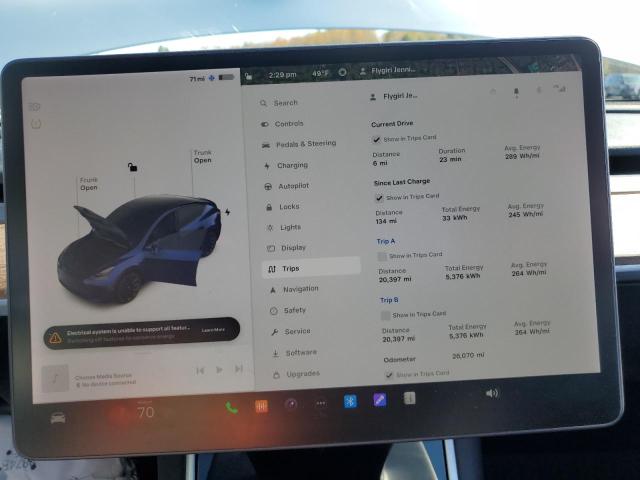 Photo 8 VIN: 5YJYGDEE6MF080440 - TESLA MODEL Y 