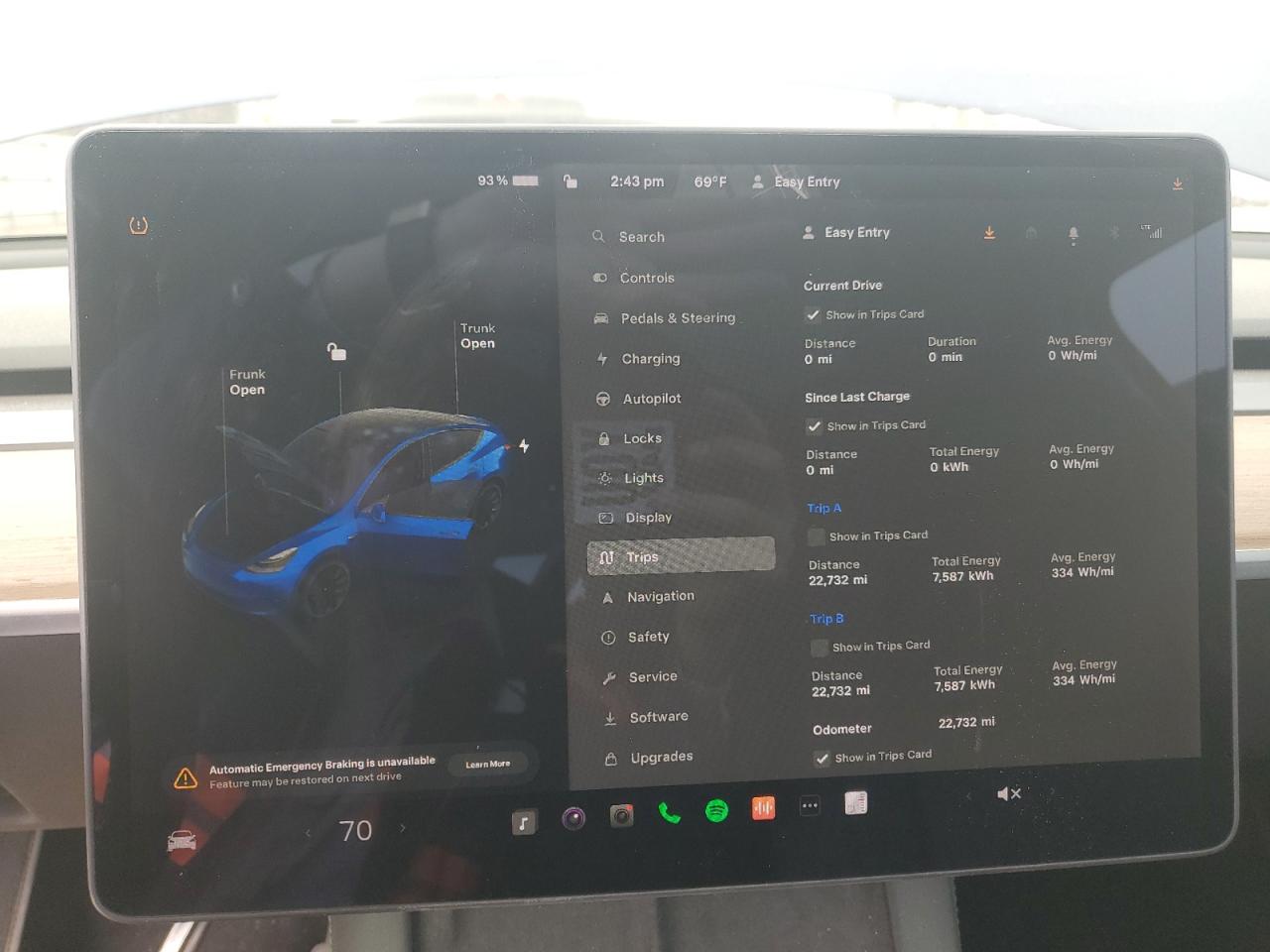 Photo 8 VIN: 5YJYGDEE6MF125487 - TESLA MODEL Y 