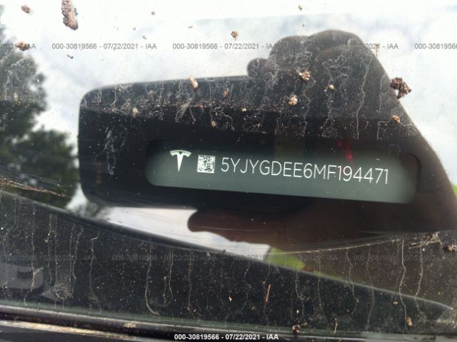 Photo 8 VIN: 5YJYGDEE6MF194471 - TESLA MODEL Y 