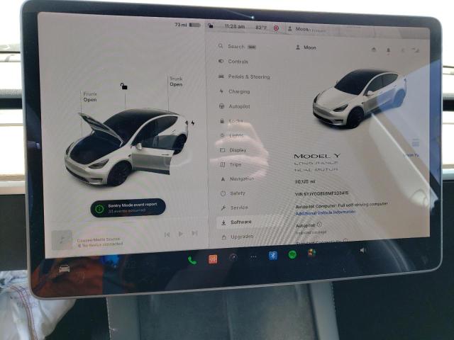 Photo 8 VIN: 5YJYGDEE6MF233415 - TESLA MODEL Y 