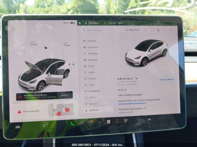 Photo 6 VIN: 5YJYGDEE7LF009603 - TESLA MODEL Y 