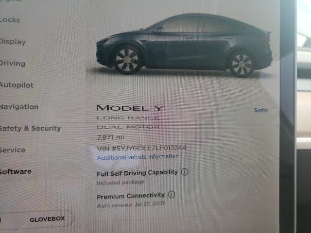 Photo 7 VIN: 5YJYGDEE7LF013344 - TESLA MODEL Y 