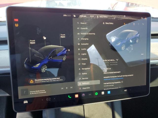 Photo 8 VIN: 5YJYGDEE7MF214971 - TESLA MODEL Y 