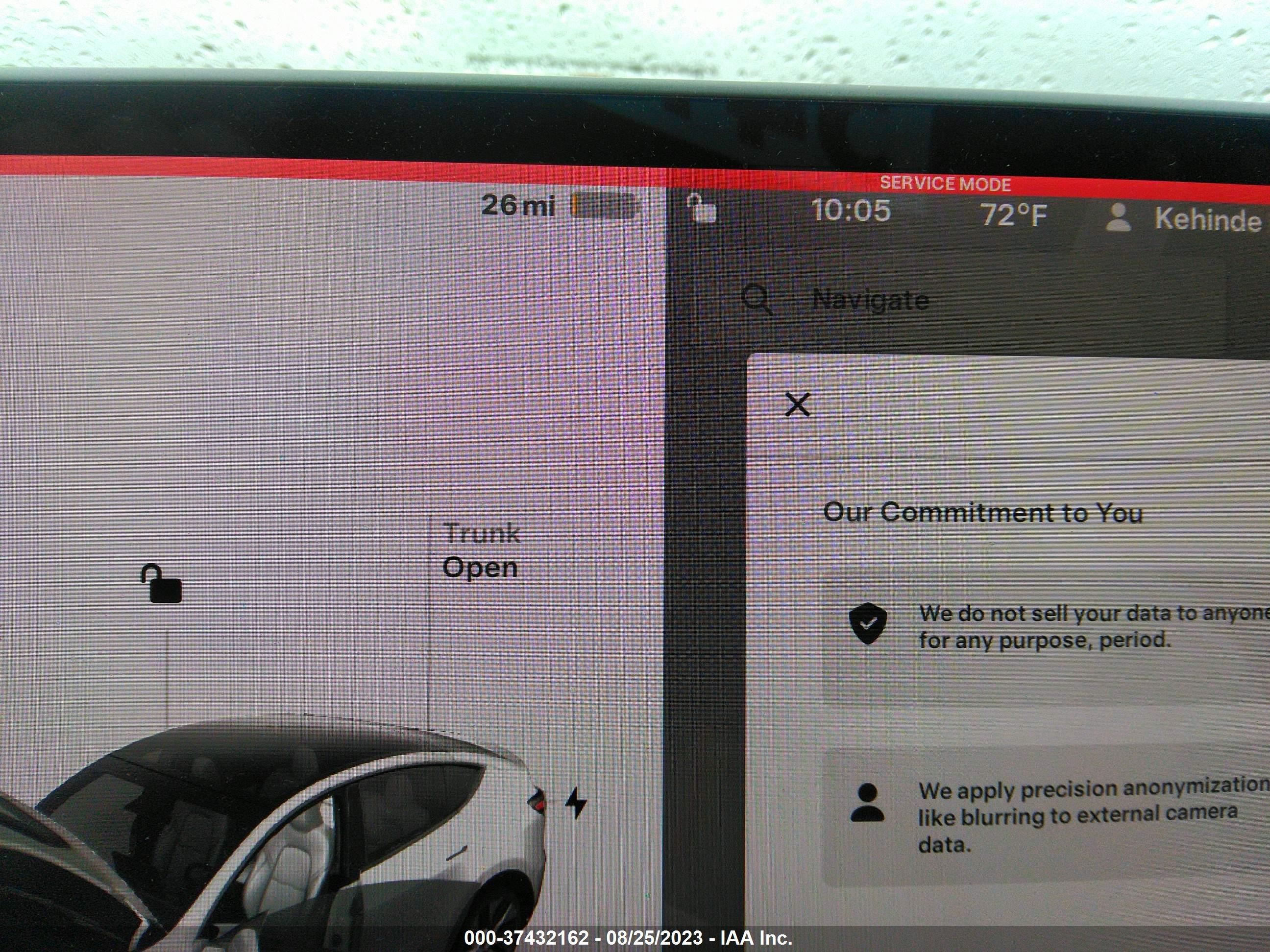 Photo 15 VIN: 5YJYGDEE8LF027480 - TESLA MODEL Y 