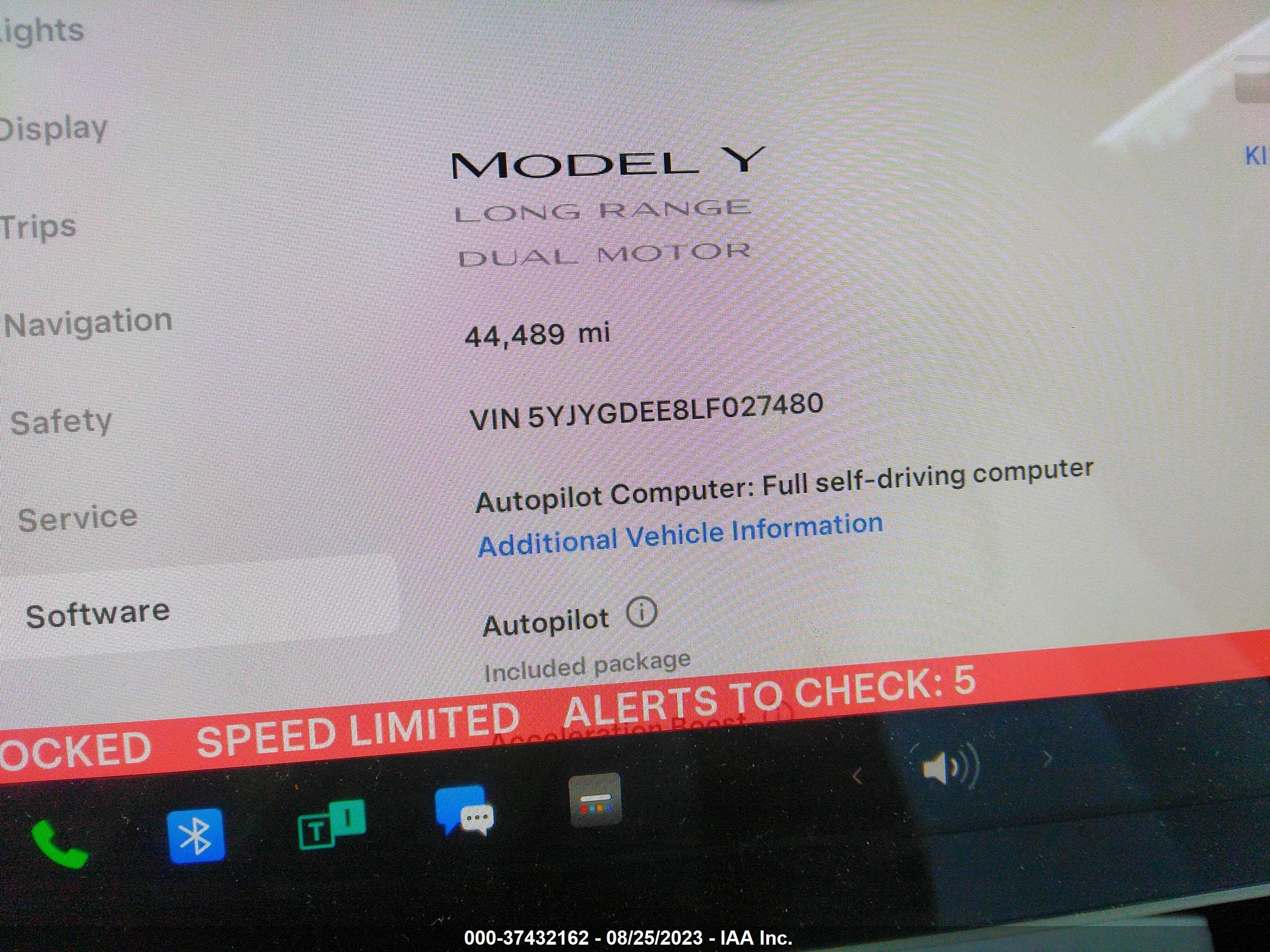 Photo 6 VIN: 5YJYGDEE8LF027480 - TESLA MODEL Y 