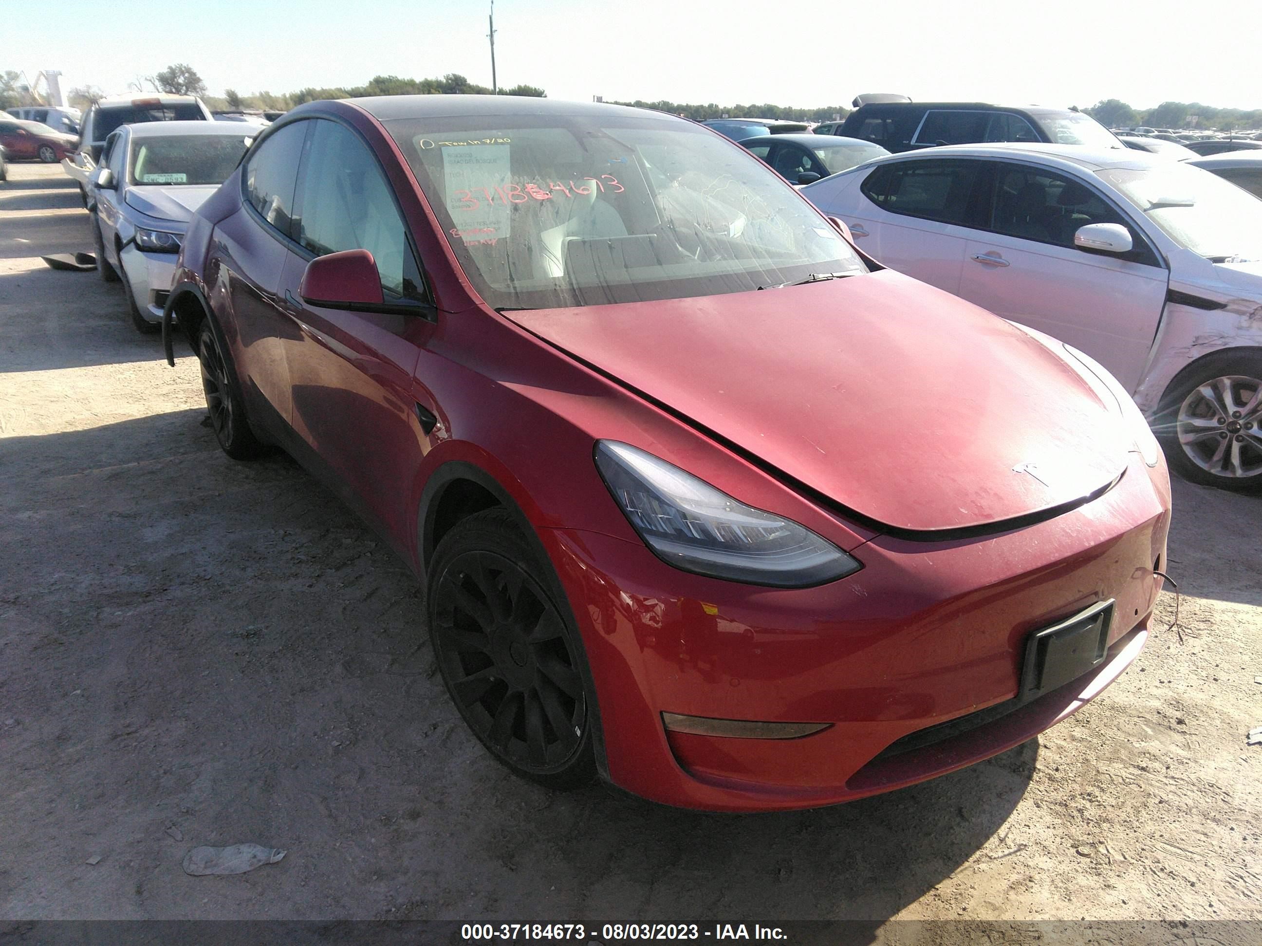 Photo 0 VIN: 5YJYGDEE8MF193001 - TESLA MODEL Y 