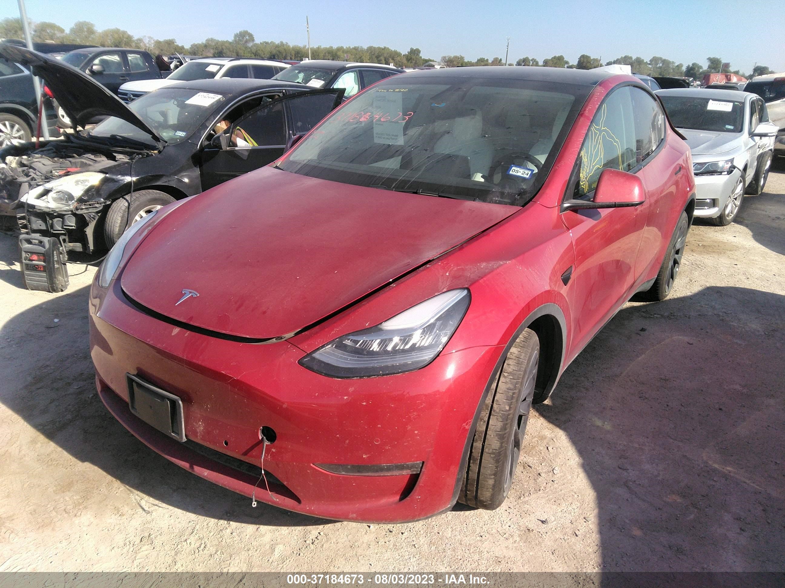 Photo 1 VIN: 5YJYGDEE8MF193001 - TESLA MODEL Y 