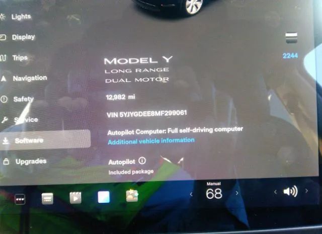 Photo 6 VIN: 5YJYGDEE8MF299061 - TESLA MODEL Y 