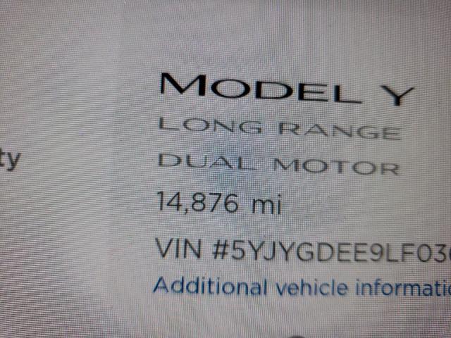 Photo 7 VIN: 5YJYGDEE9LF036902 - TESLA MODEL Y 