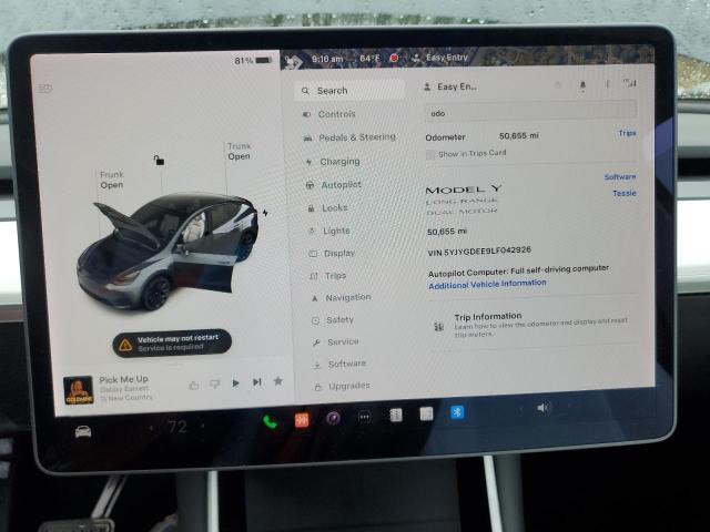 Photo 8 VIN: 5YJYGDEE9LF042926 - TESLA MODEL Y 