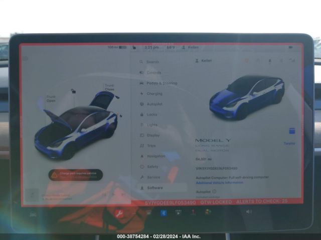 Photo 6 VIN: 5YJYGDEE9LF053490 - TESLA MODEL Y 