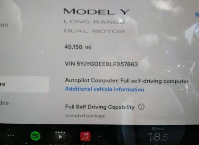 Photo 6 VIN: 5YJYGDEE9LF057863 - TESLA MODEL Y 