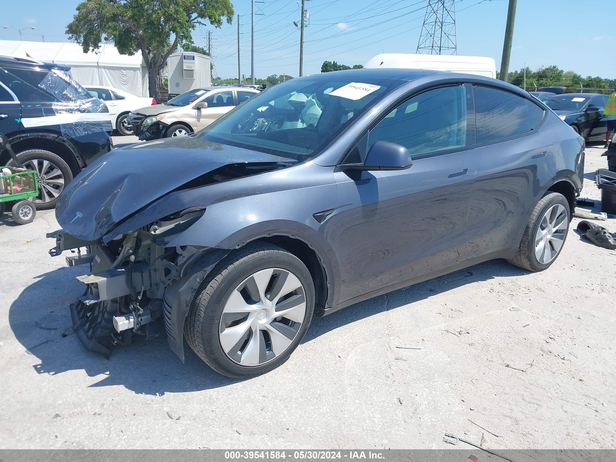 Photo 1 VIN: 5YJYGDEE9MF117013 - TESLA MODEL Y 