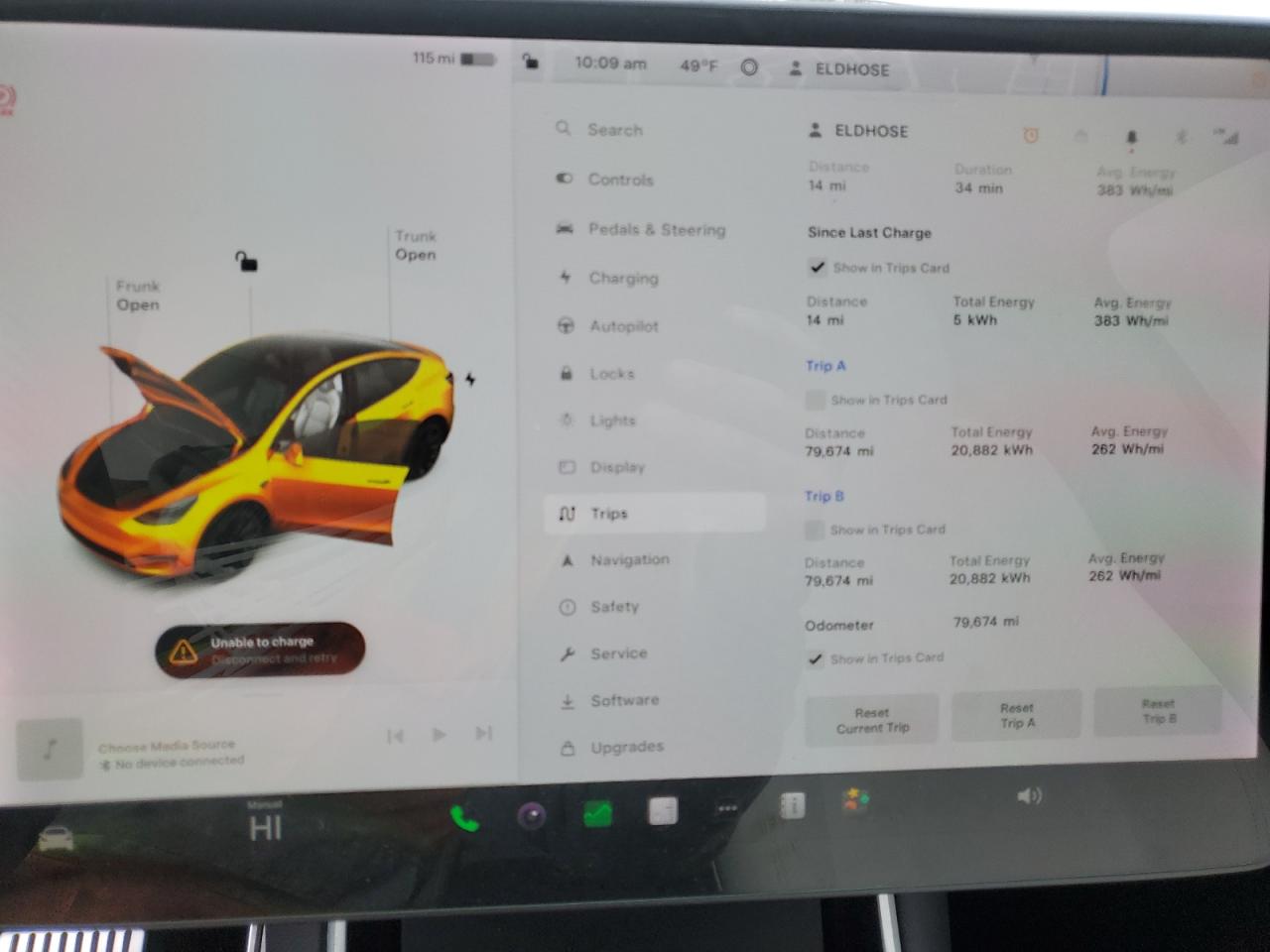 Photo 8 VIN: 5YJYGDEEXLF032843 - TESLA MODEL Y 