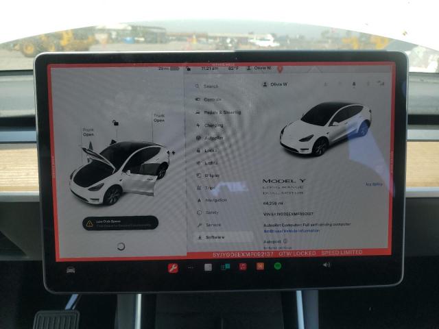 Photo 8 VIN: 5YJYGDEEXMF092137 - TESLA MODEL Y 