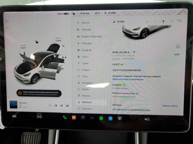 Photo 8 VIN: 5YJYGDEEXMF096639 - TESLA MODEL Y 