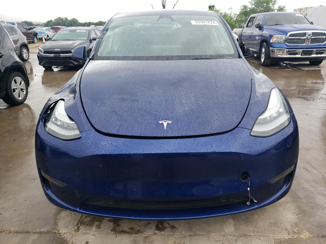 Photo 4 VIN: 5YJYGDEEXMF185370 - TESLA MODEL Y 