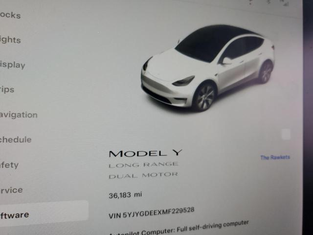 Photo 8 VIN: 5YJYGDEEXMF229528 - TESLA MODEL Y 