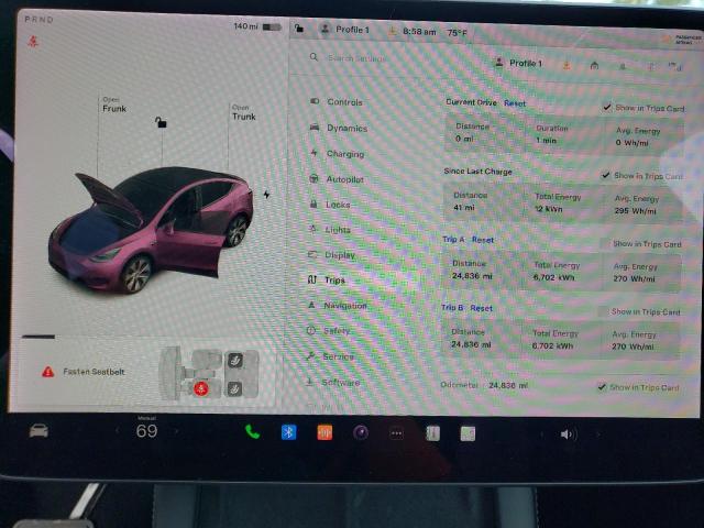 Photo 8 VIN: 5YJYGDEEXMF271679 - TESLA MODEL Y 