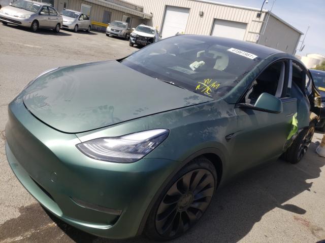 Photo 1 VIN: 5YJYGDEF0MF098814 - TESLA MODEL Y 