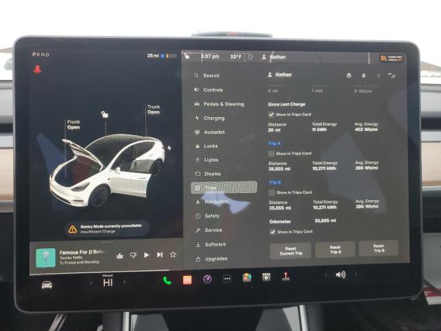 Photo 8 VIN: 5YJYGDEF1LF039981 - TESLA MODEL Y 