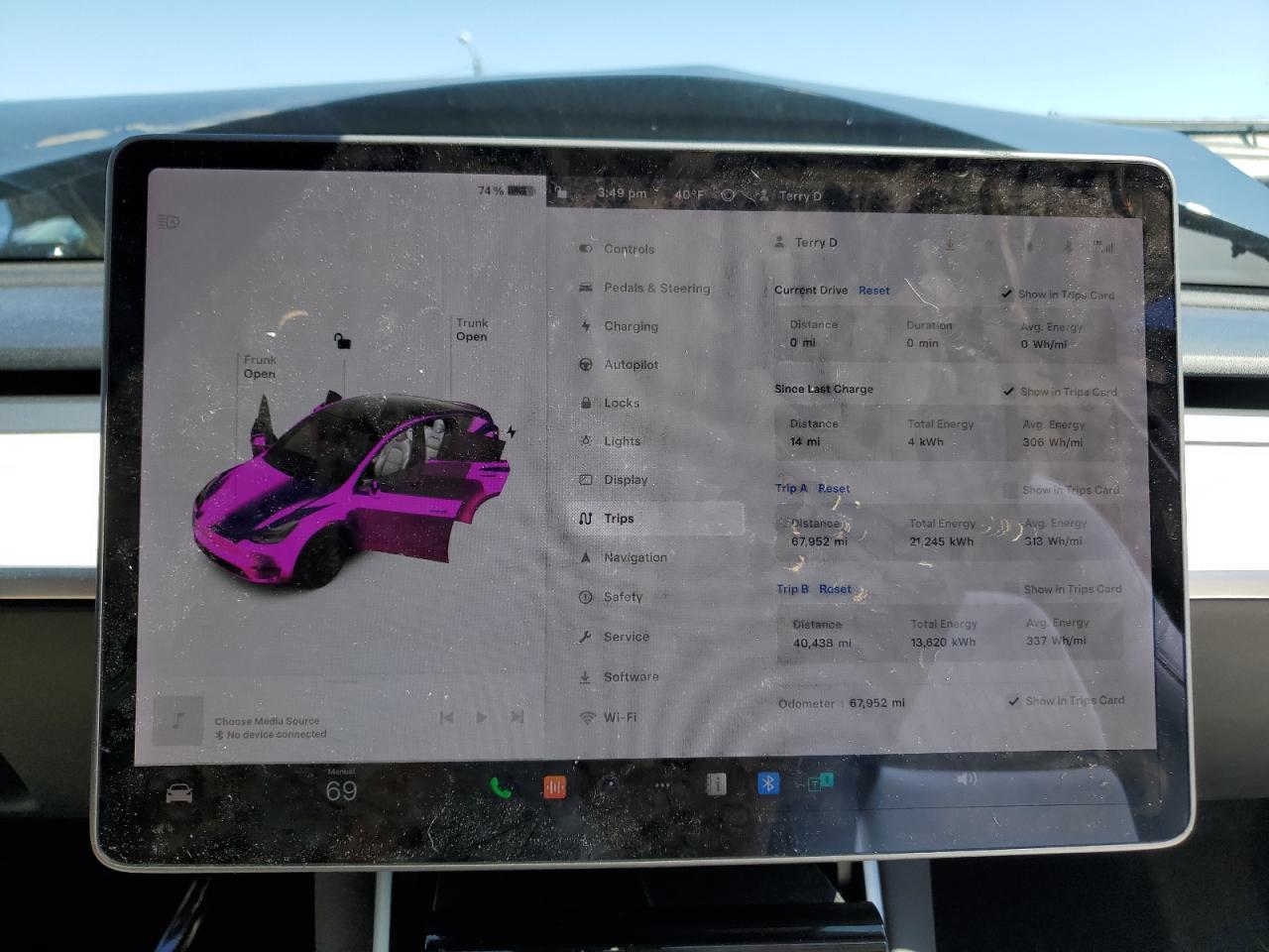 Photo 8 VIN: 5YJYGDEF1MF081374 - TESLA MODEL Y 