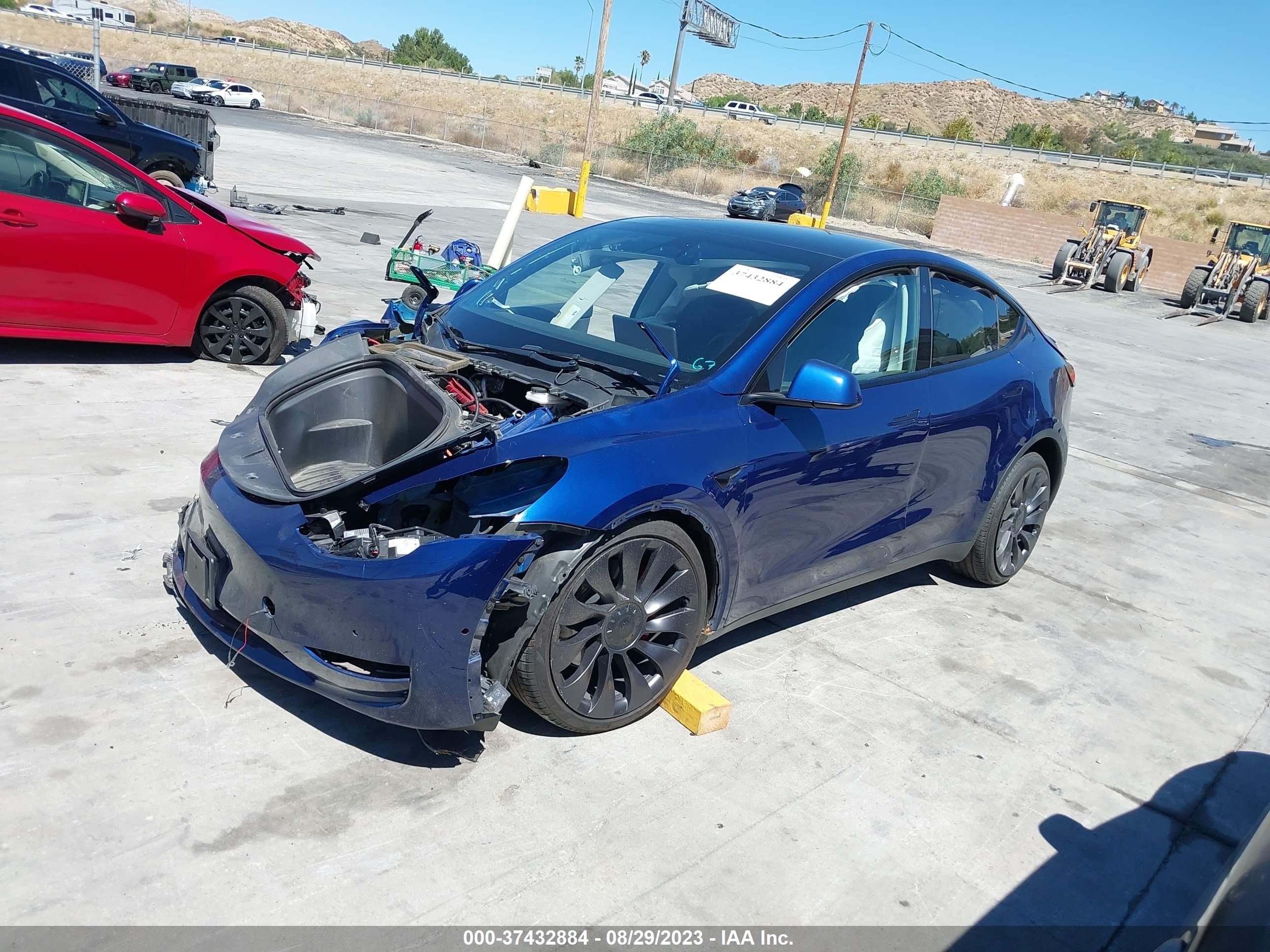 Photo 1 VIN: 5YJYGDEF2MF197179 - TESLA MODEL Y 