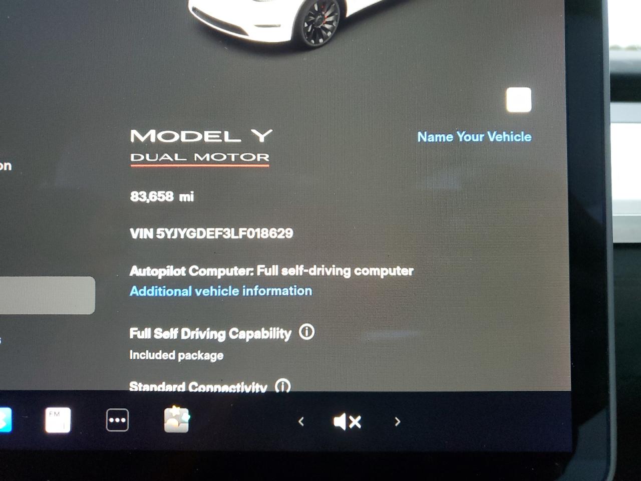 Photo 8 VIN: 5YJYGDEF3LF018629 - TESLA MODEL Y 