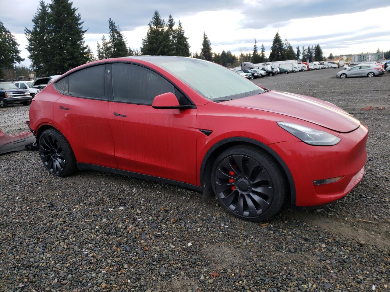 Photo 3 VIN: 5YJYGDEF3MF211798 - TESLA MODEL Y 