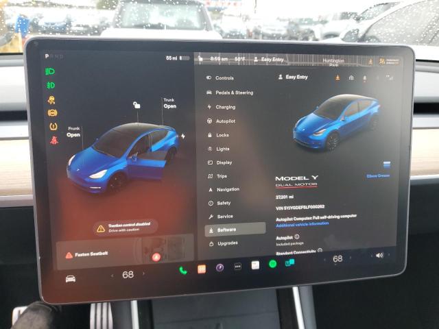 Photo 8 VIN: 5YJYGDEF5LF000262 - TESLA MODEL Y 