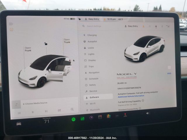 Photo 6 VIN: 5YJYGDEF5MF258279 - TESLA MODEL Y 