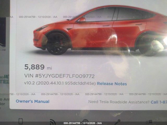 Photo 6 VIN: 5YJYGDEF7LF009772 - TESLA MODEL Y 