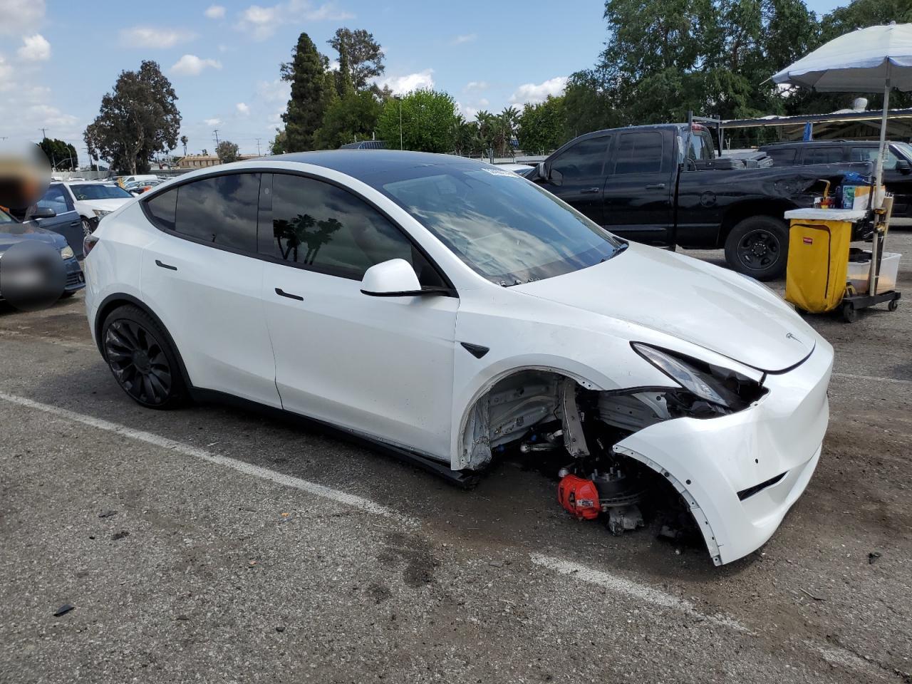 Photo 3 VIN: 5YJYGDEF9MF093031 - TESLA MODEL Y 