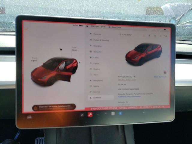 Photo 8 VIN: 5YJYGDEF9MF215953 - TESLA MODEL Y 