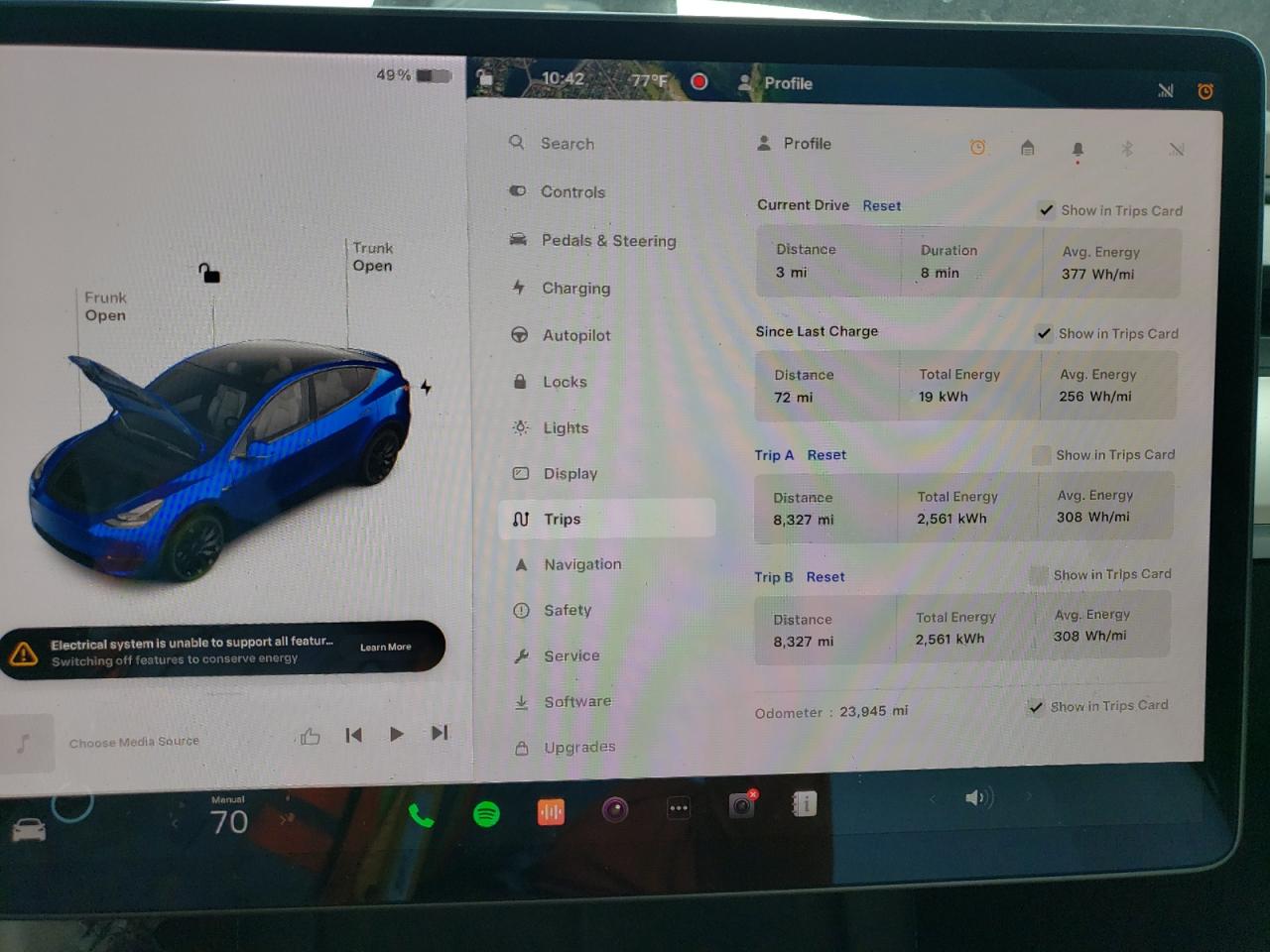 Photo 8 VIN: 5YJYGDEFXMF252672 - TESLA MODEL Y 