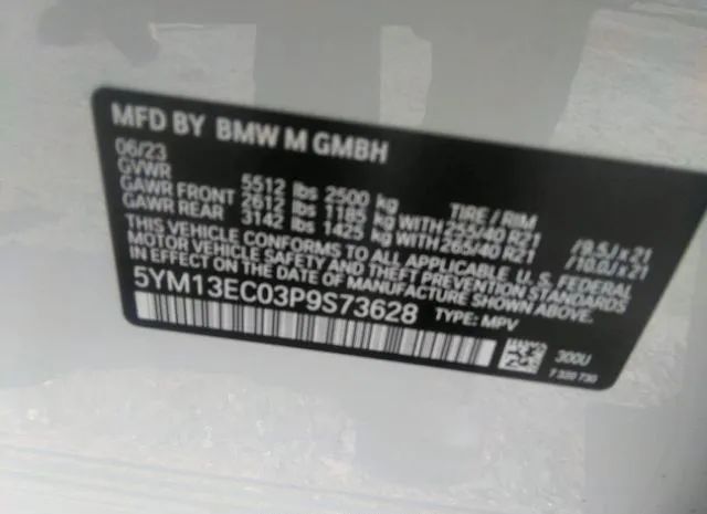 Photo 8 VIN: 5YM13EC03P9S73628 - BMW X3 M 