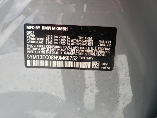 Photo 11 VIN: 5YM13EC08N9M68752 - BMW X3 M 