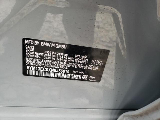 Photo 12 VIN: 5YM13EC0XN9J56822 - BMW X3 M 