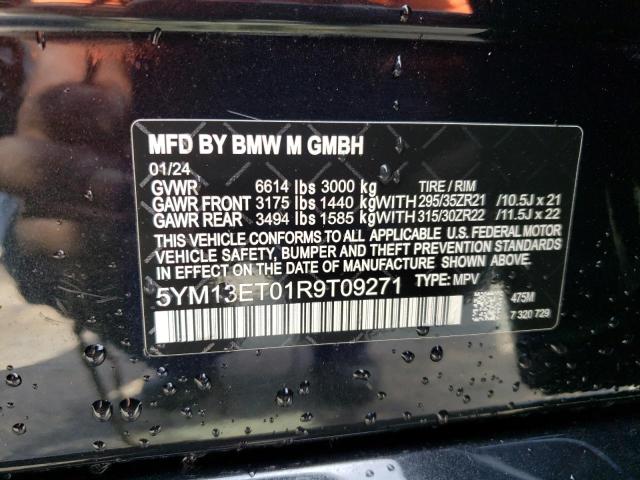 Photo 12 VIN: 5YM13ET01R9T09271 - BMW X5 M COMPE 