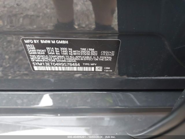 Photo 8 VIN: 5YM13ET04R9S78484 - BMW X5 