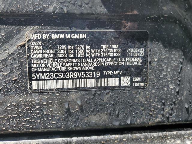 Photo 12 VIN: 5YM23CS03R9V53319 - BMW XM 