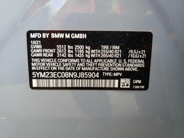 Photo 11 VIN: 5YM23EC08N9J85904 - BMW X4 M 