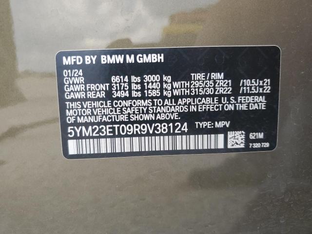 Photo 11 VIN: 5YM23ET09R9V38124 - BMW X6 M COMPE 