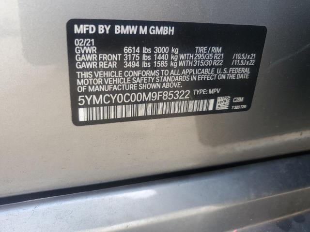 Photo 13 VIN: 5YMCY0C00M9F85322 - BMW X6 M 