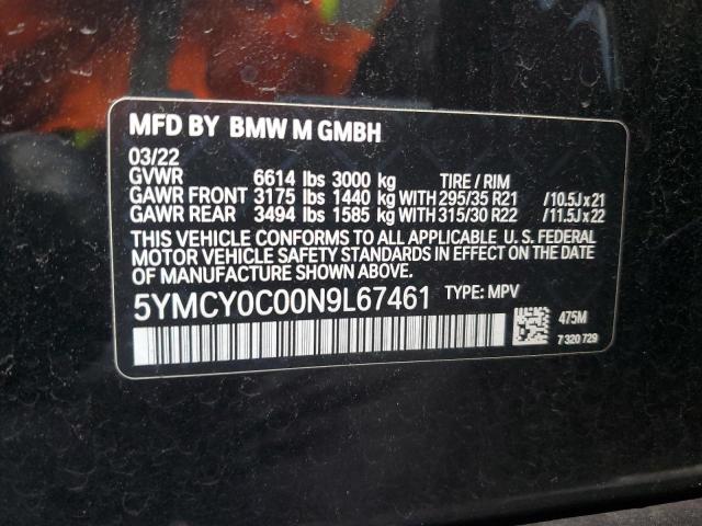 Photo 11 VIN: 5YMCY0C00N9L67461 - BMW X6 