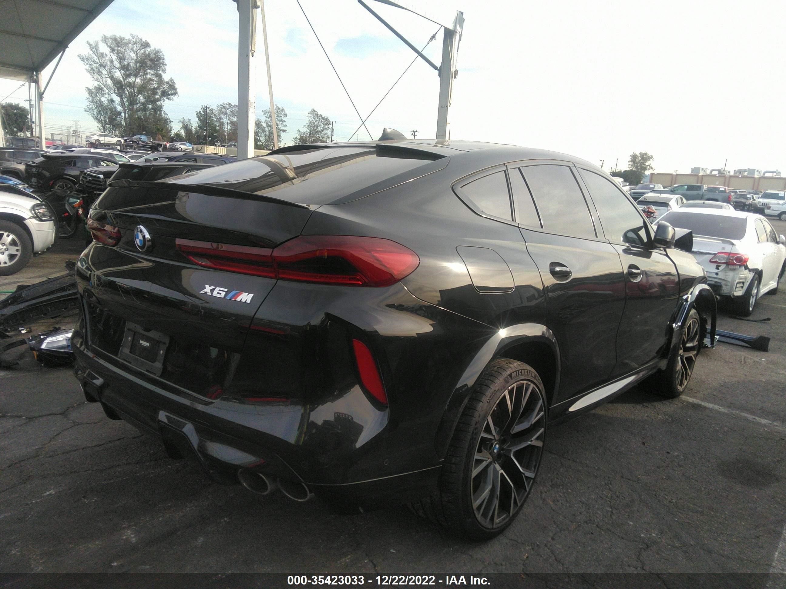 Photo 3 VIN: 5YMCY0C05N9J99154 - BMW X6 M 