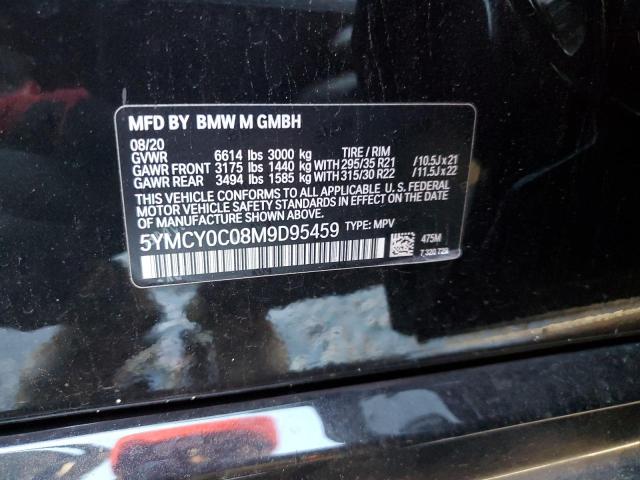 Photo 11 VIN: 5YMCY0C08M9D95459 - BMW X6 