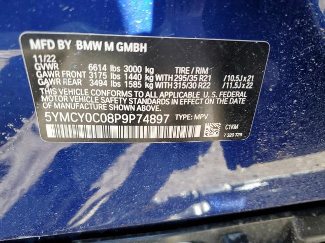 Photo 11 VIN: 5YMCY0C08P9P74897 - BMW X6 M 