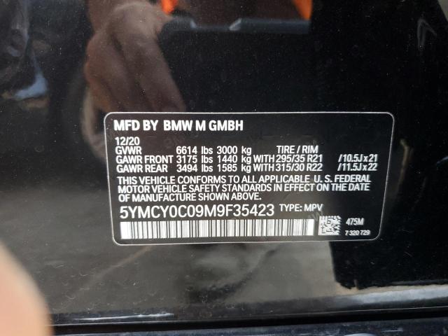 Photo 12 VIN: 5YMCY0C09M9F35423 - BMW X6 M 